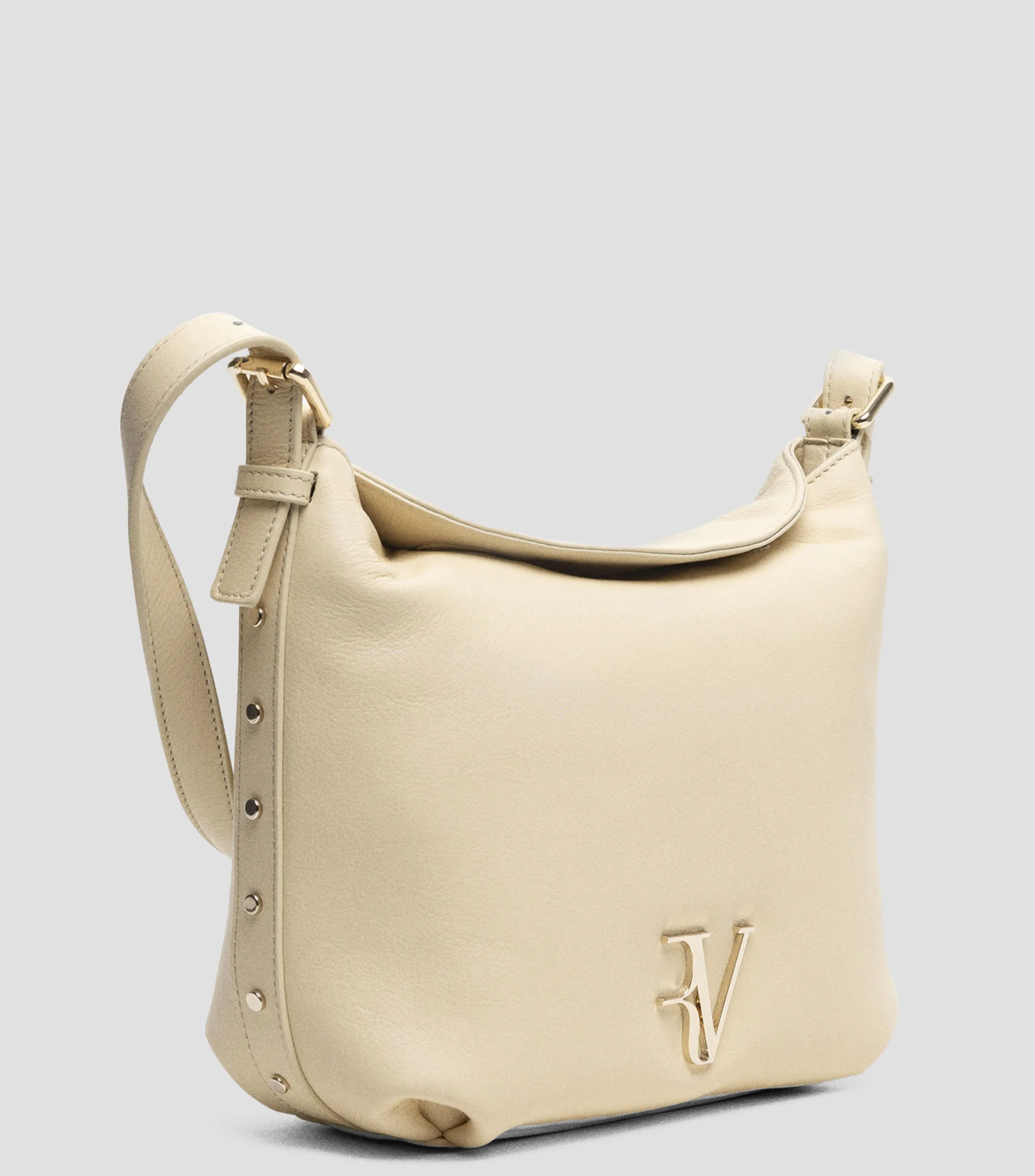 4353_Roberto Verino Bolso Hobo lisa en piel Mujer