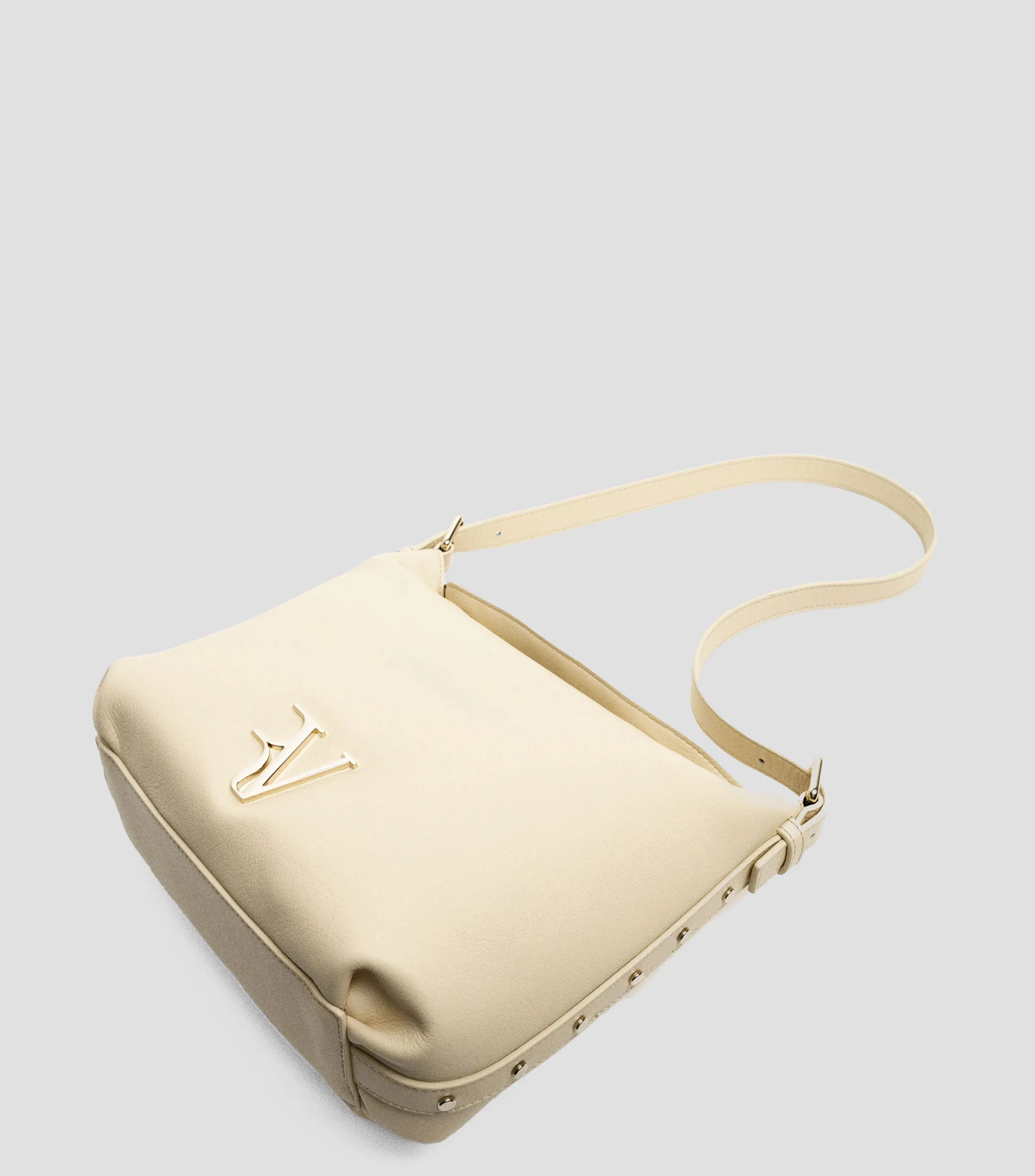4353_Roberto Verino Bolso Hobo lisa en piel Mujer