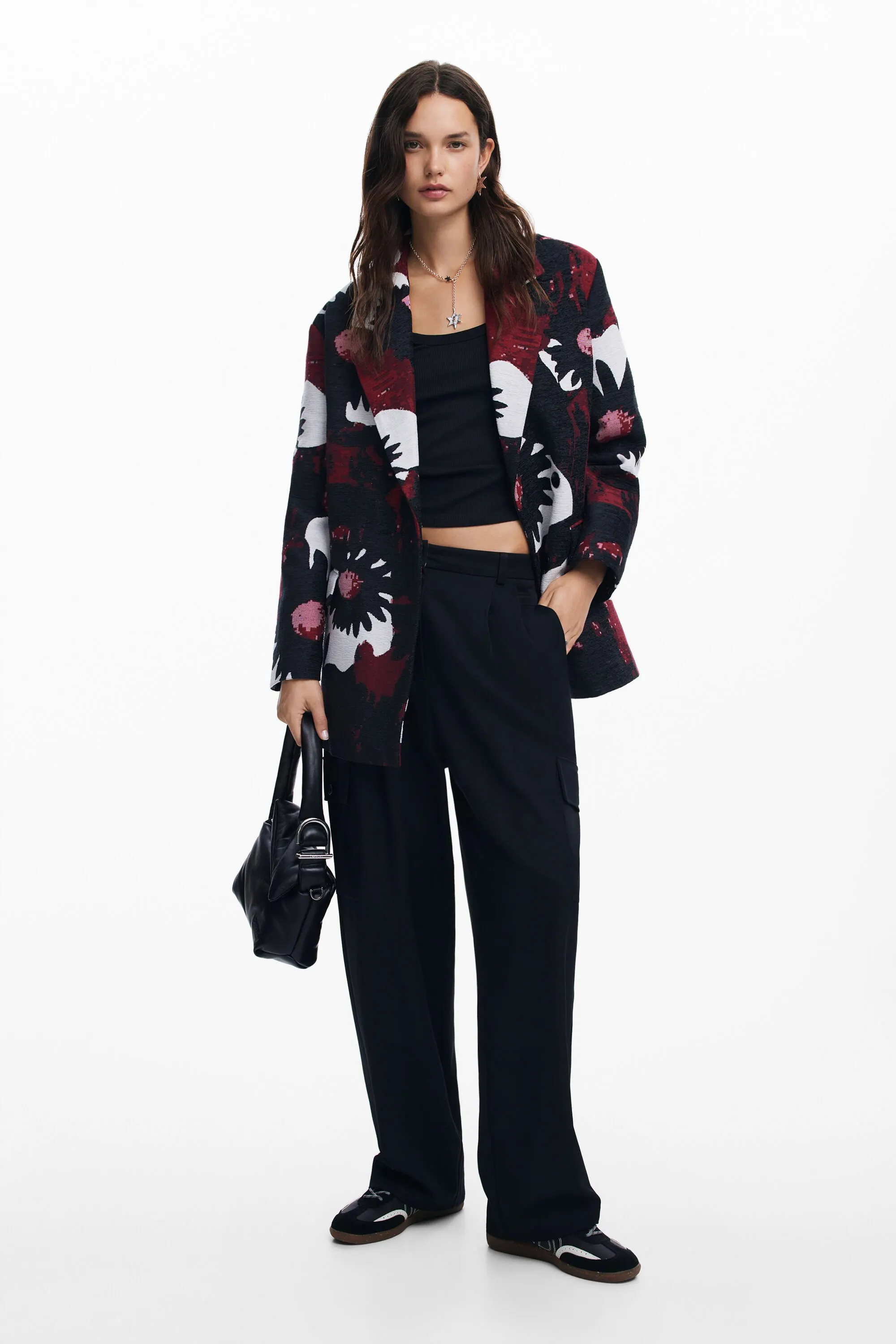 Abrigo floral M. Christian Lacroix