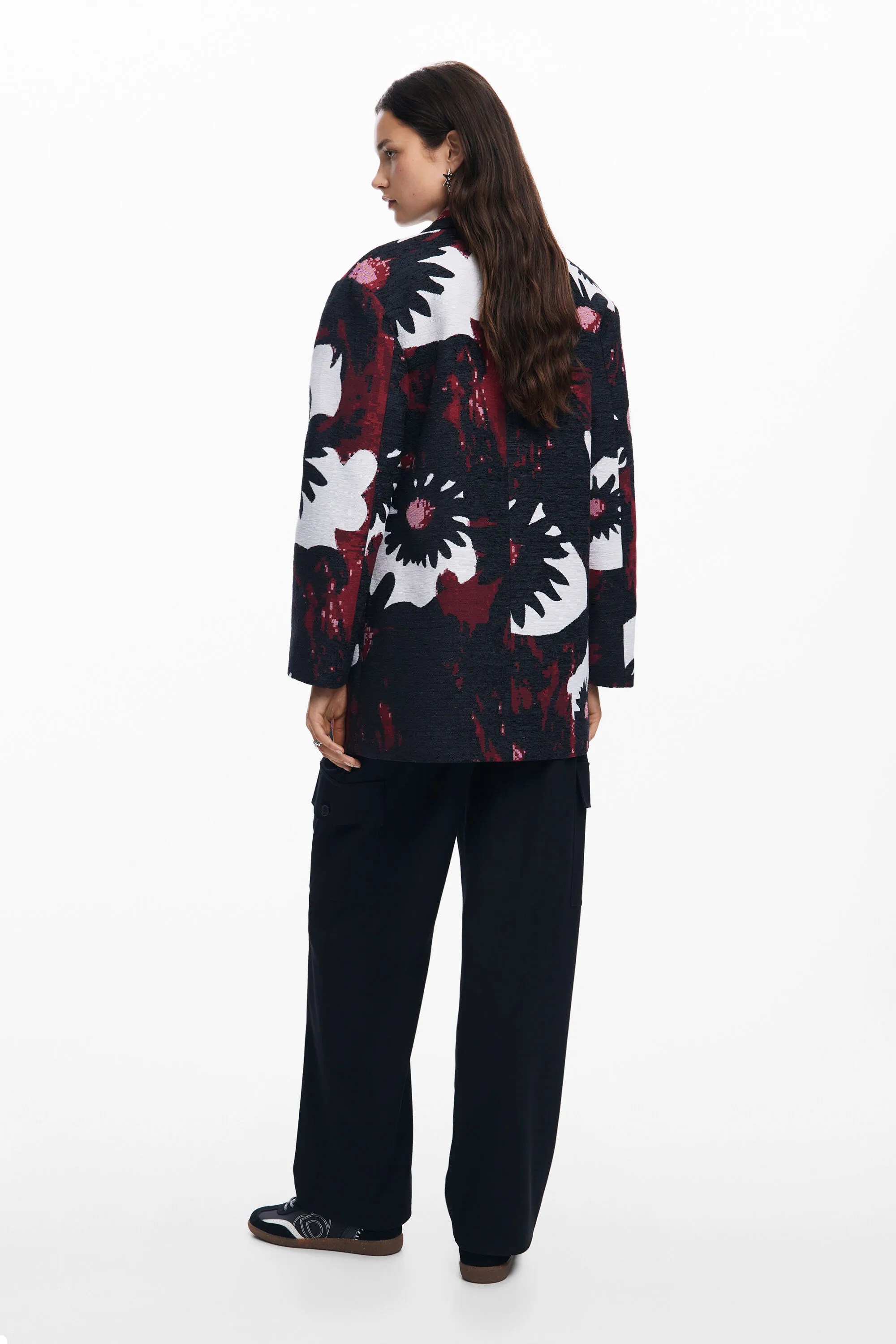 Abrigo floral M. Christian Lacroix