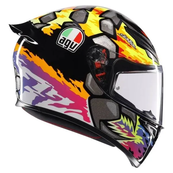 AGV K1 S Replica Bezzecchi 2023 + Kit Bluetooth Lokui K30 