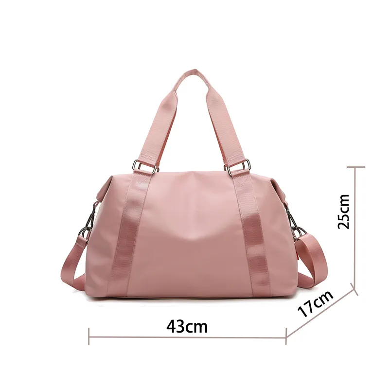 AL0LULU Con Logo Bolsa de gimnasio Bolsa de yoga portátil Bolsa de equipaje de gran capacidad impermeable Bolsa de viaje