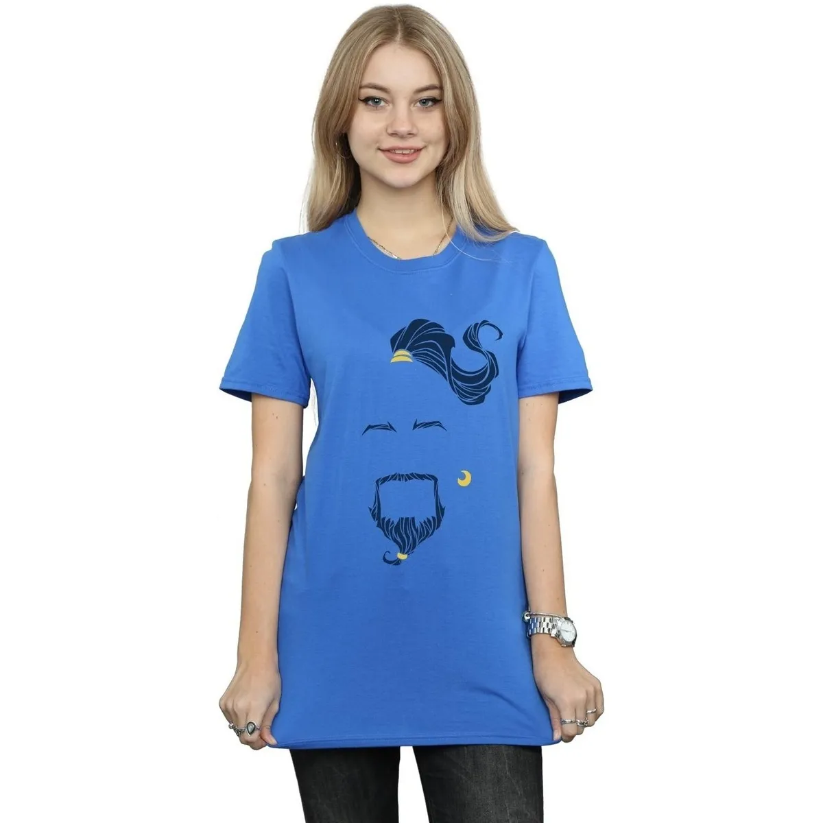 Aladdin Movie Genie Blue Face