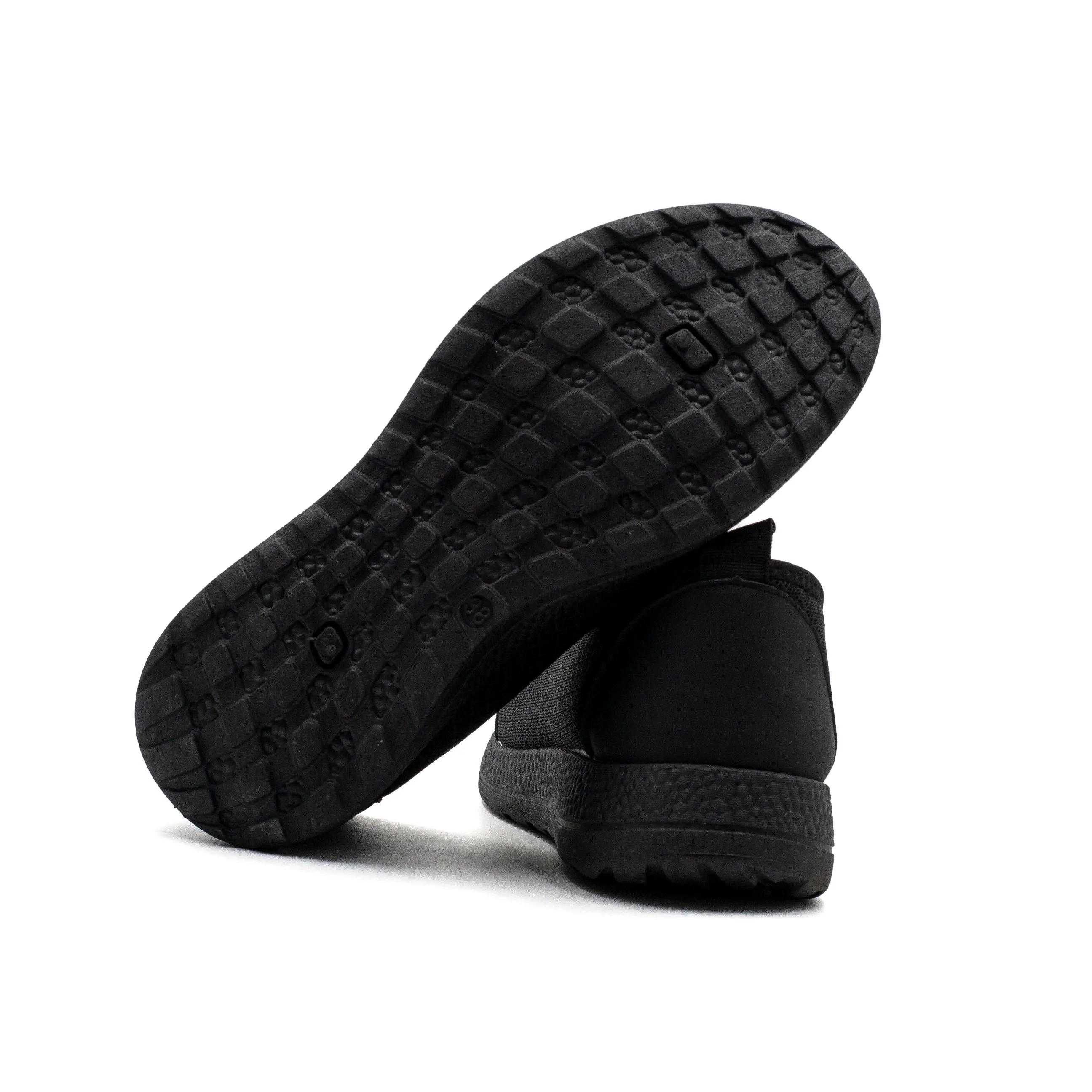 Alquimia zapatilla mujer con elastico color Negro