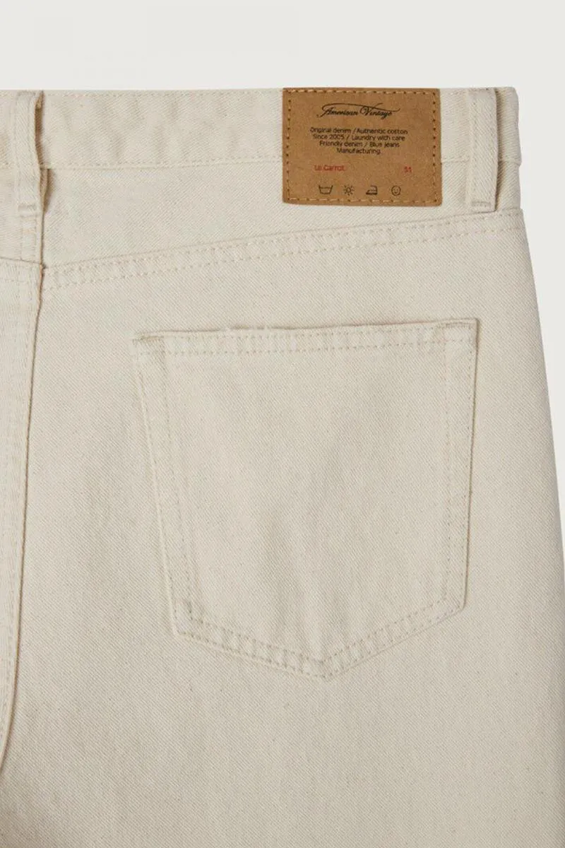 AMERICAN VINTAGE PANTALÓN VAQUERO SNOPDOG ECRU