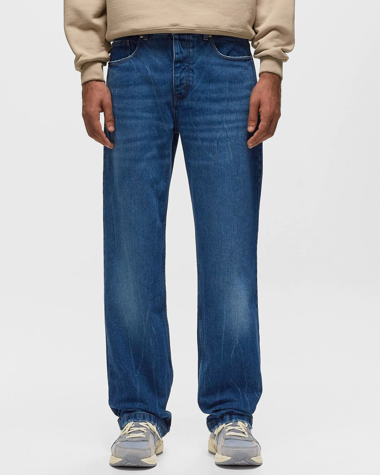 AMI Paris Straight Fit Jeans