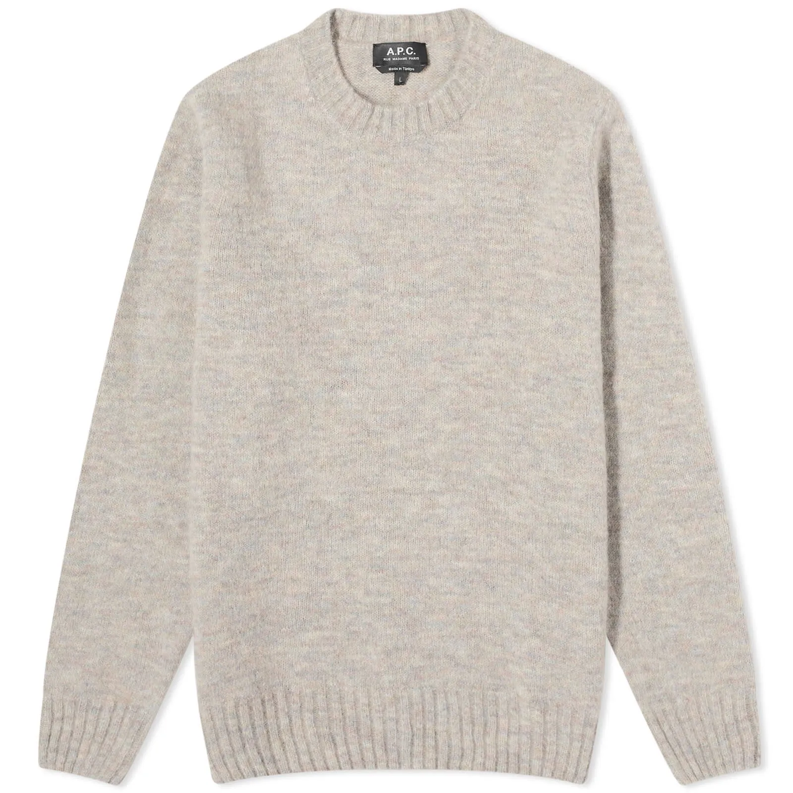 A.P.C. Lucas Brushed Alpaca Crewneck