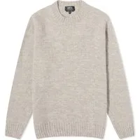 A.P.C. Lucas Brushed Alpaca Crewneck