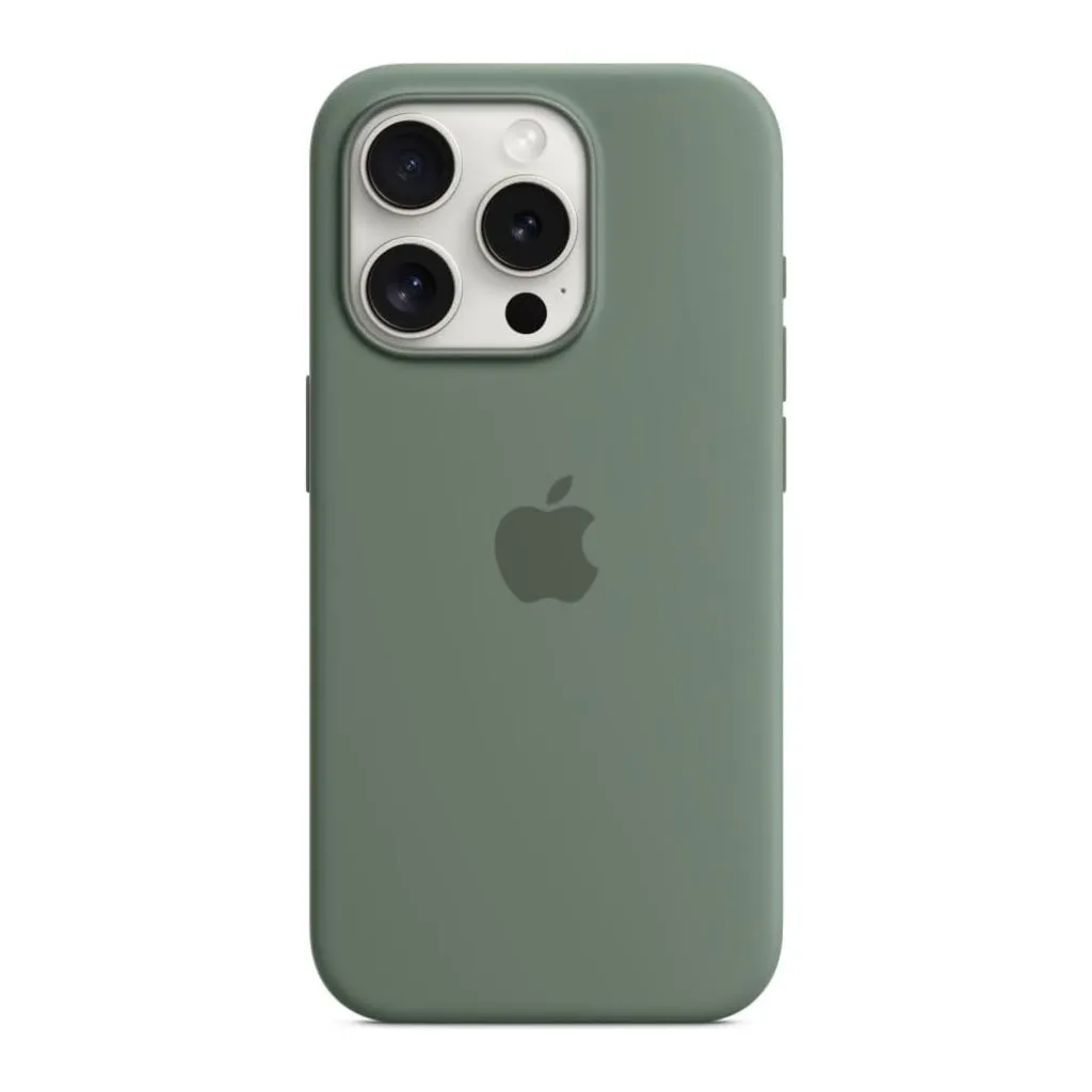 Apple Estuche de Silicona con MagSafe para iPhone 15 Pro