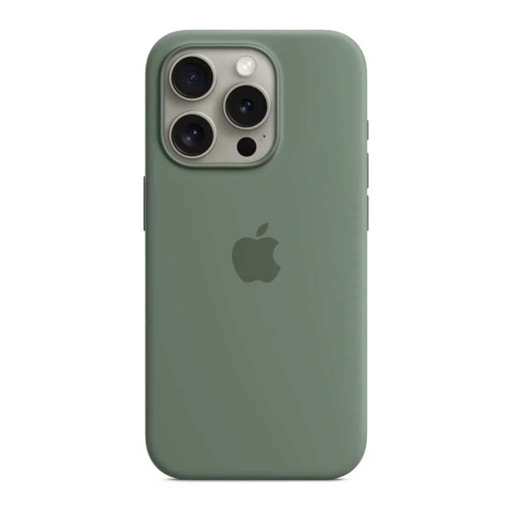 Apple Estuche de Silicona con MagSafe para iPhone 15 Pro