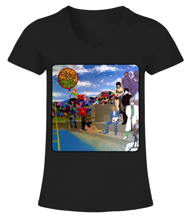 Around The World In A Day by Prince And The Revolution Camiseta cuello pico Mujer
