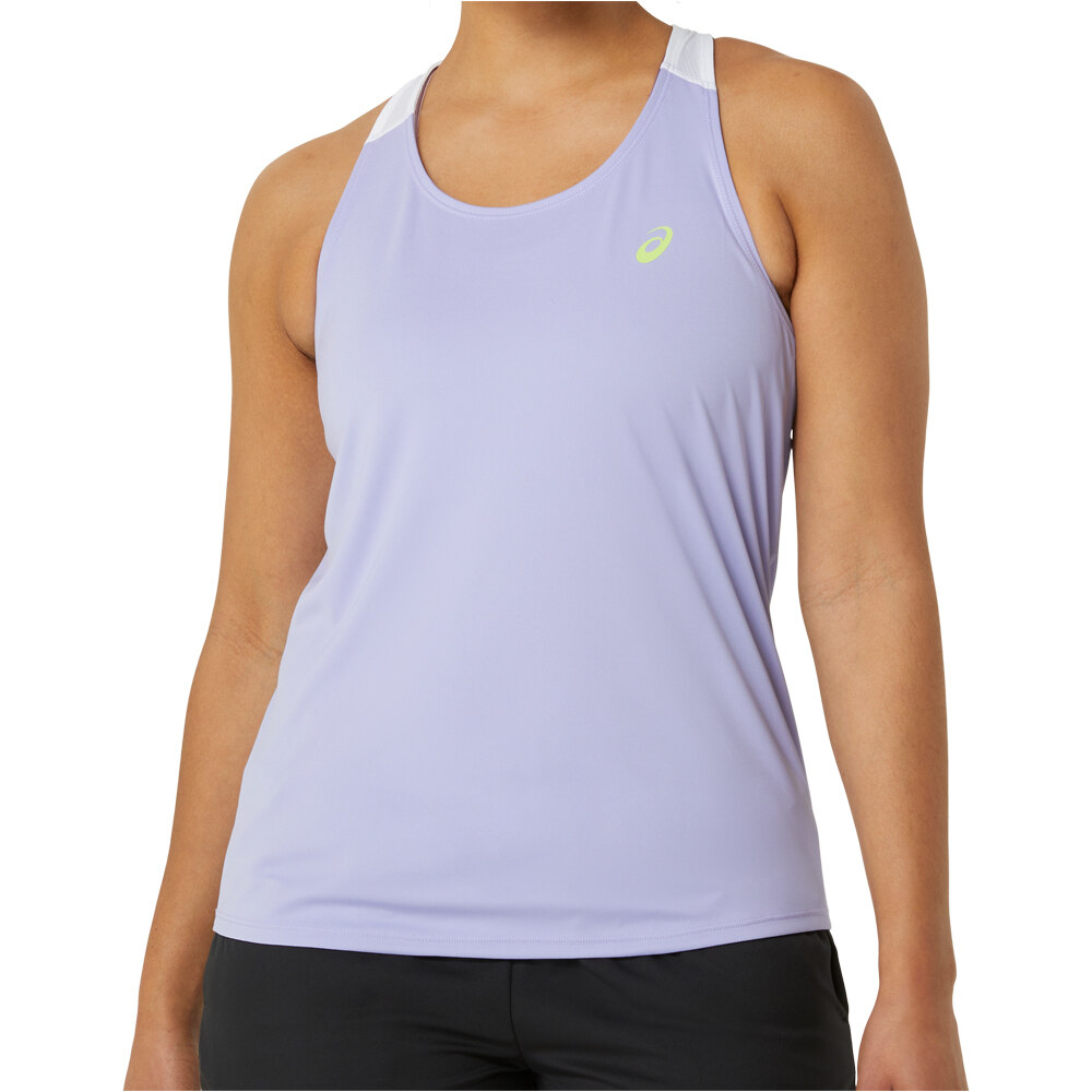 Asics COURT Camiseta Padel Manga Corta Mujer