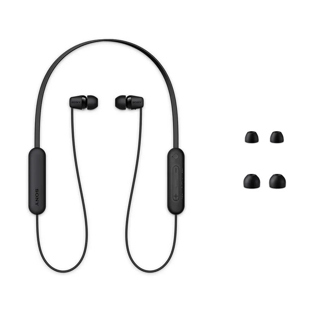 AUD&IACUTE;FONOS BLUETOOTH IN EAR SONY WIC100 NEGROS