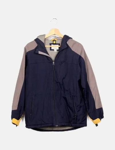 Authentic Chaqueta azul marina combinada