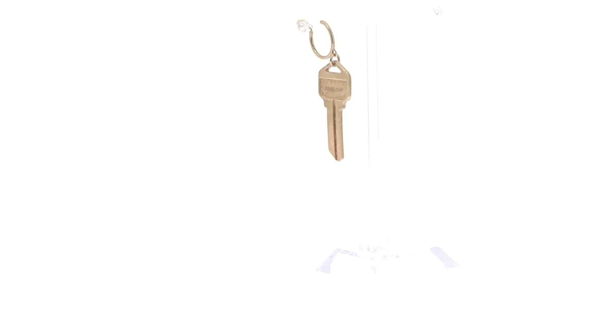 Autre Marque Pendientes AMBUSH T.  metal Dorado 