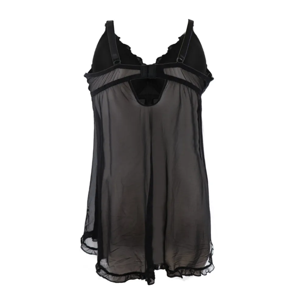 Baby doll talla extra con faldón de mesh TE3201 Carnival
