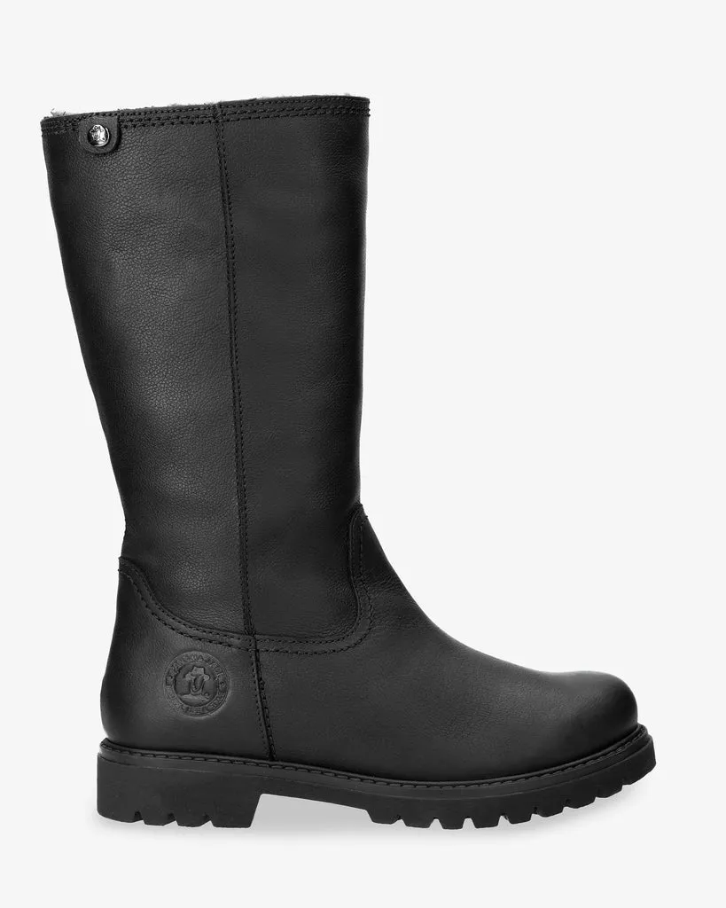 Bambina B60 Botas de piel con forro interior de pelo.