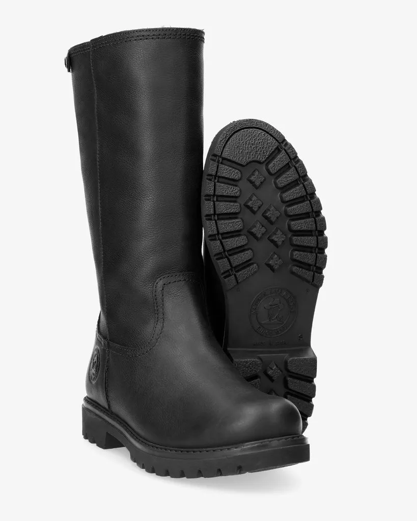 Bambina B60 Botas de piel con forro interior de pelo.