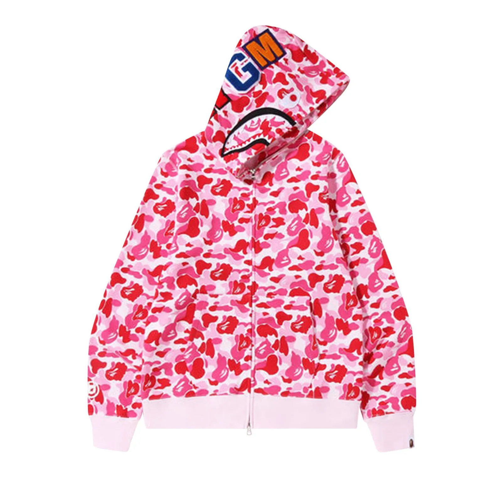 BAPE Camo Shark Full Zip Hoodie