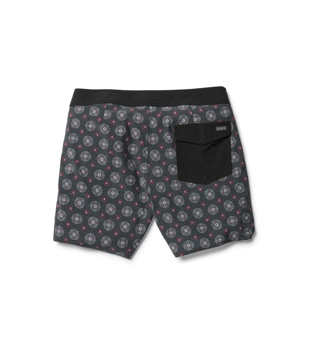 BAñADOR CAPTAIN FIN CAPT VOYAGER PAISLEY  BLACK