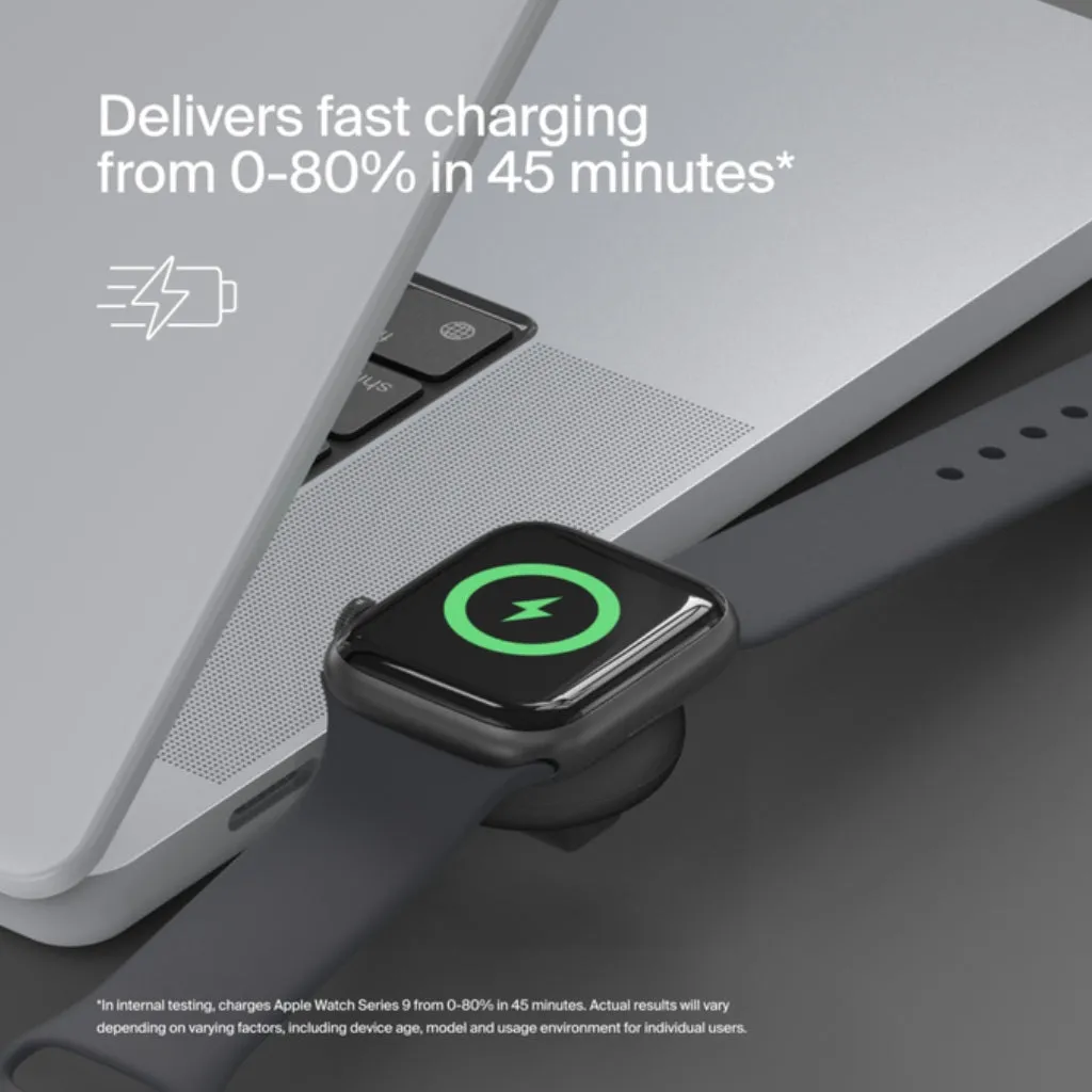 BELKIN CARGADOR INALáMBRICO PORTáTIL USBC PARA APPLE WATCH