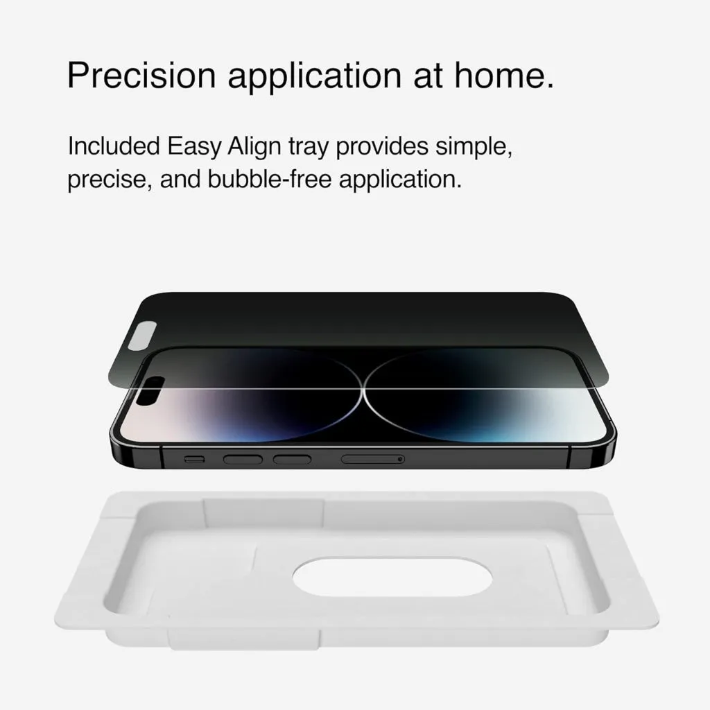 Belkin Protector de Pantalla Templado para Apple iPhone 15 Pro Max, SFA110ec