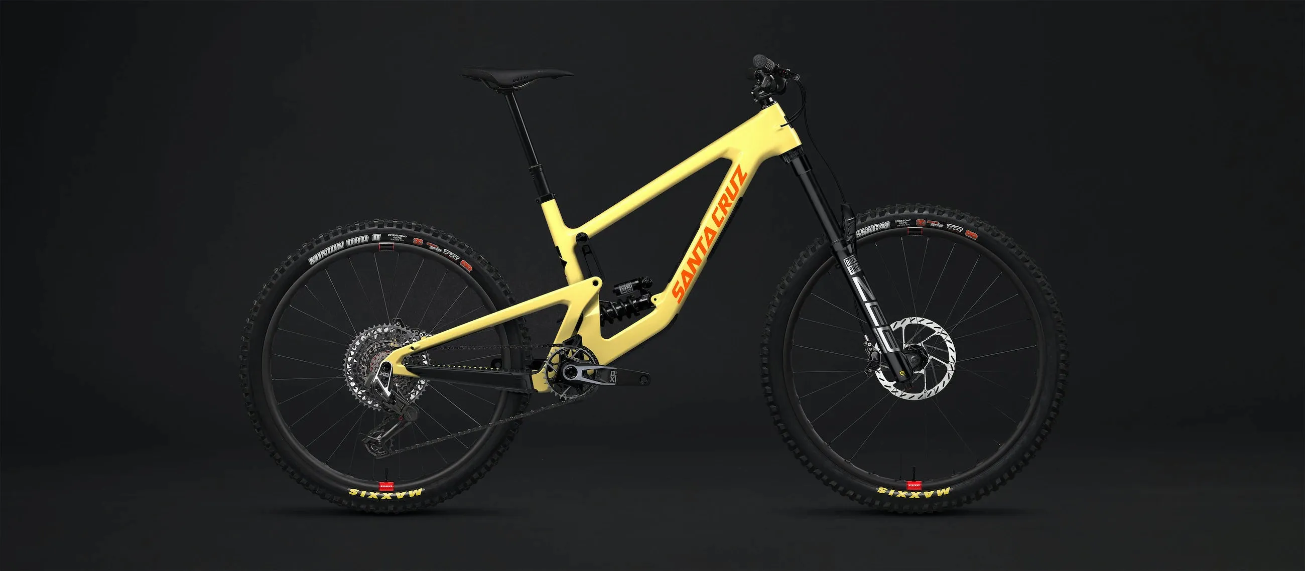 BICICLETA SANTA CRUZ NOMAD 6 C MX 24 LG YLW R