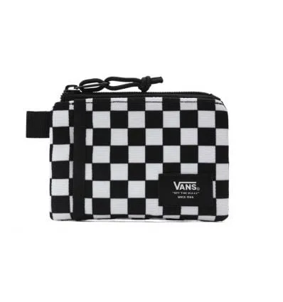 Billetera Vans Pouch wallet (cuadros blancos y negros)