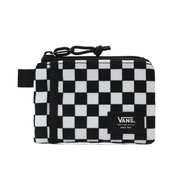 Billetera Vans Pouch wallet (cuadros blancos y negros)