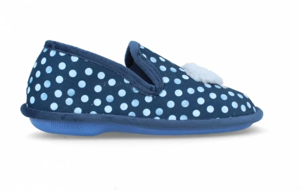 BIORELAX  ZAPATILLAS MUJER CERRADA FLAMENCO ÍNDIGO