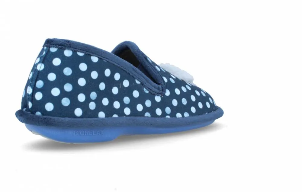 BIORELAX  ZAPATILLAS MUJER CERRADA FLAMENCO ÍNDIGO