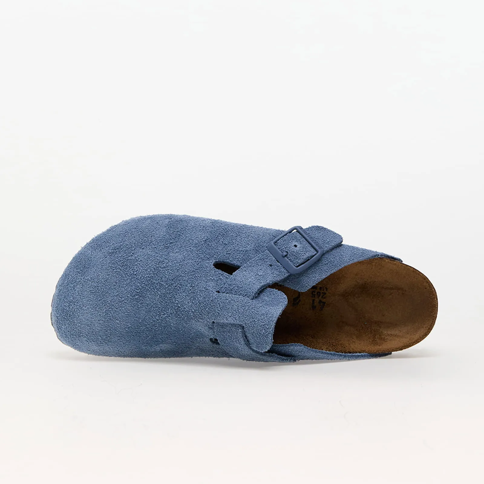 Birkenstock Boston BS Suede Leather Elemental Blue