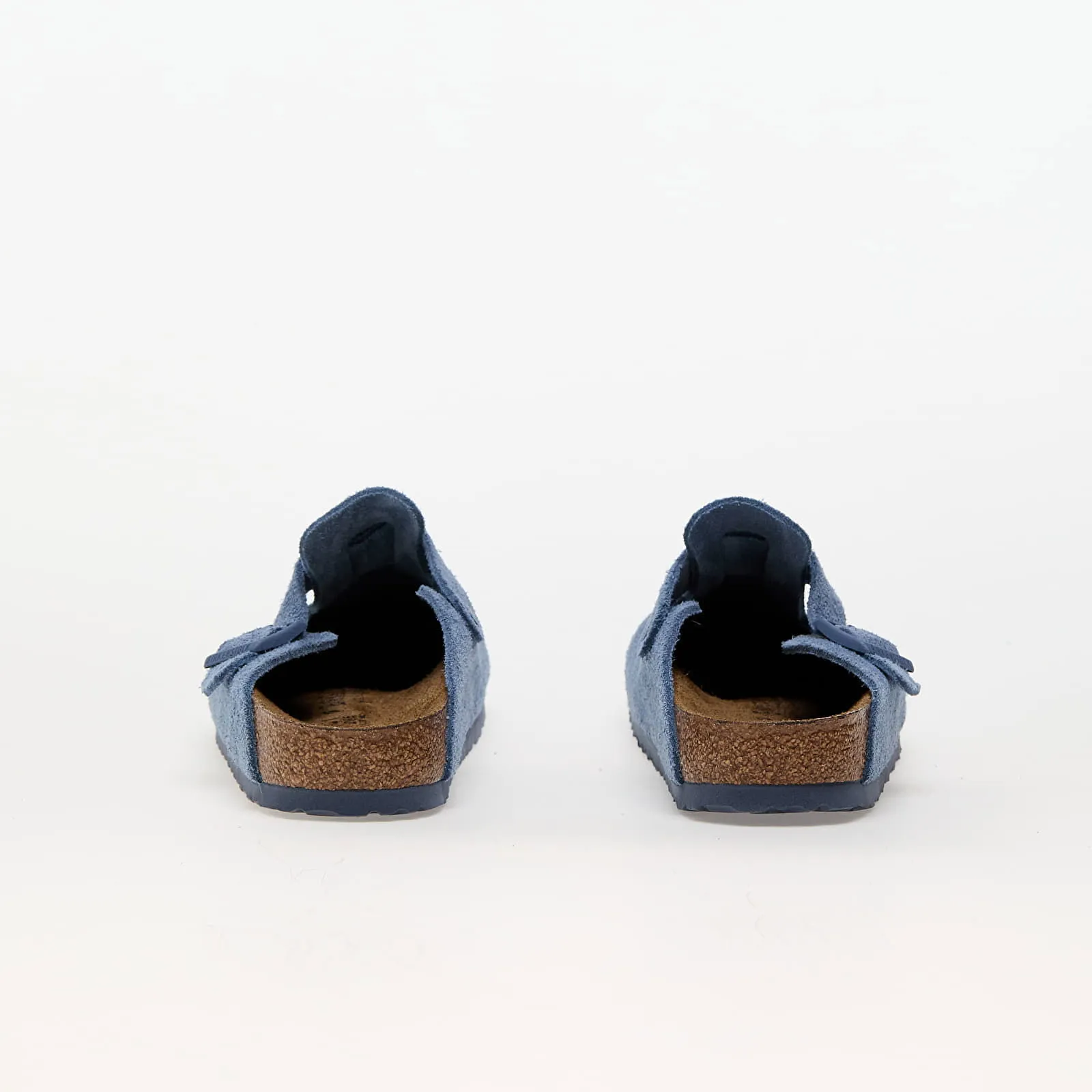 Birkenstock Boston BS Suede Leather Elemental Blue