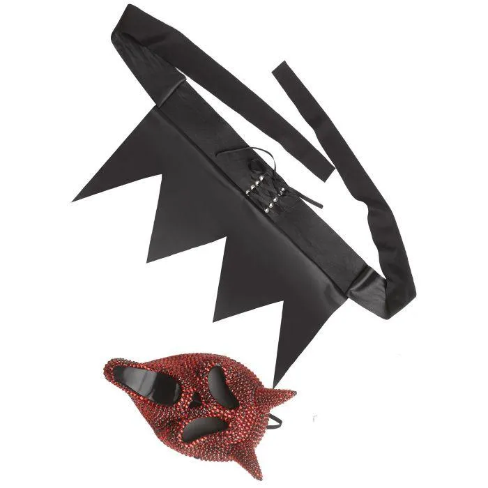 BLING DEVIL FACE  ADULT