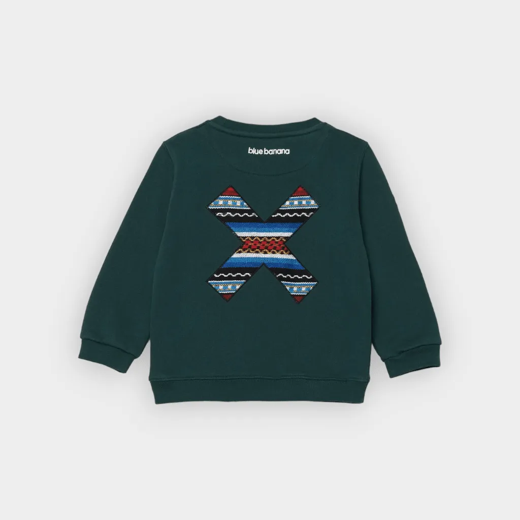 Blue Banana Brand Kids – Sudadera green Classic