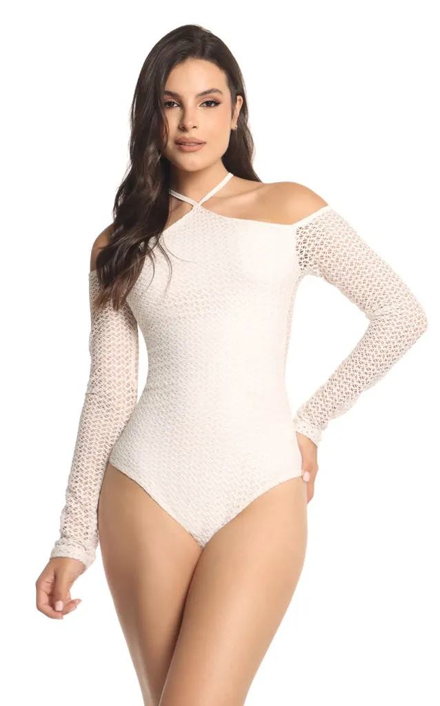 Body Marfil En Malla