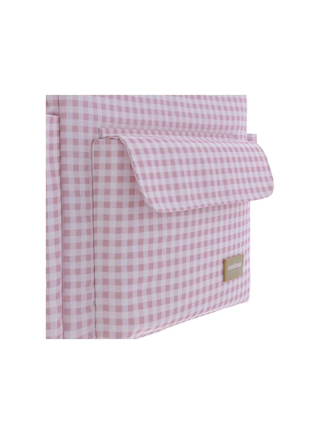 Bolso Maternal Pack Vichy rosa de Cambrass