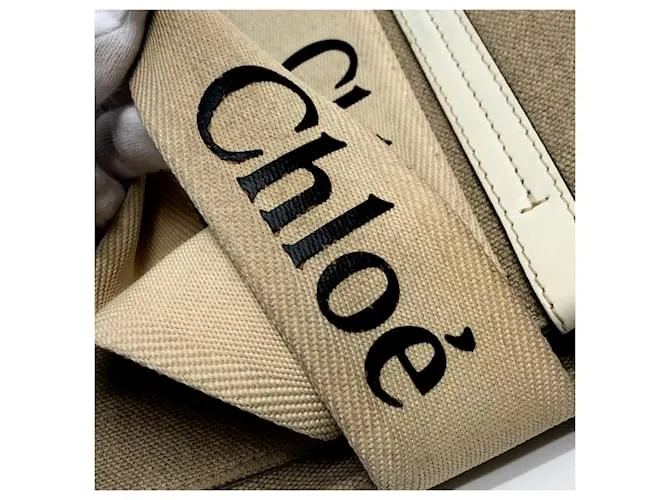 Bolso Tote Chloé Beige 