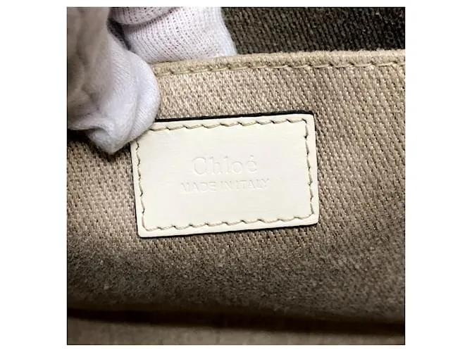 Bolso Tote Chloé Beige 