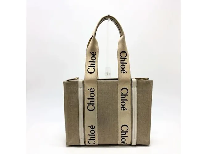 Bolso Tote Chloé Beige 