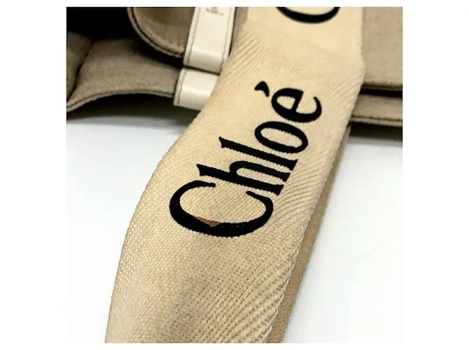 Bolso Tote Chloé Beige 