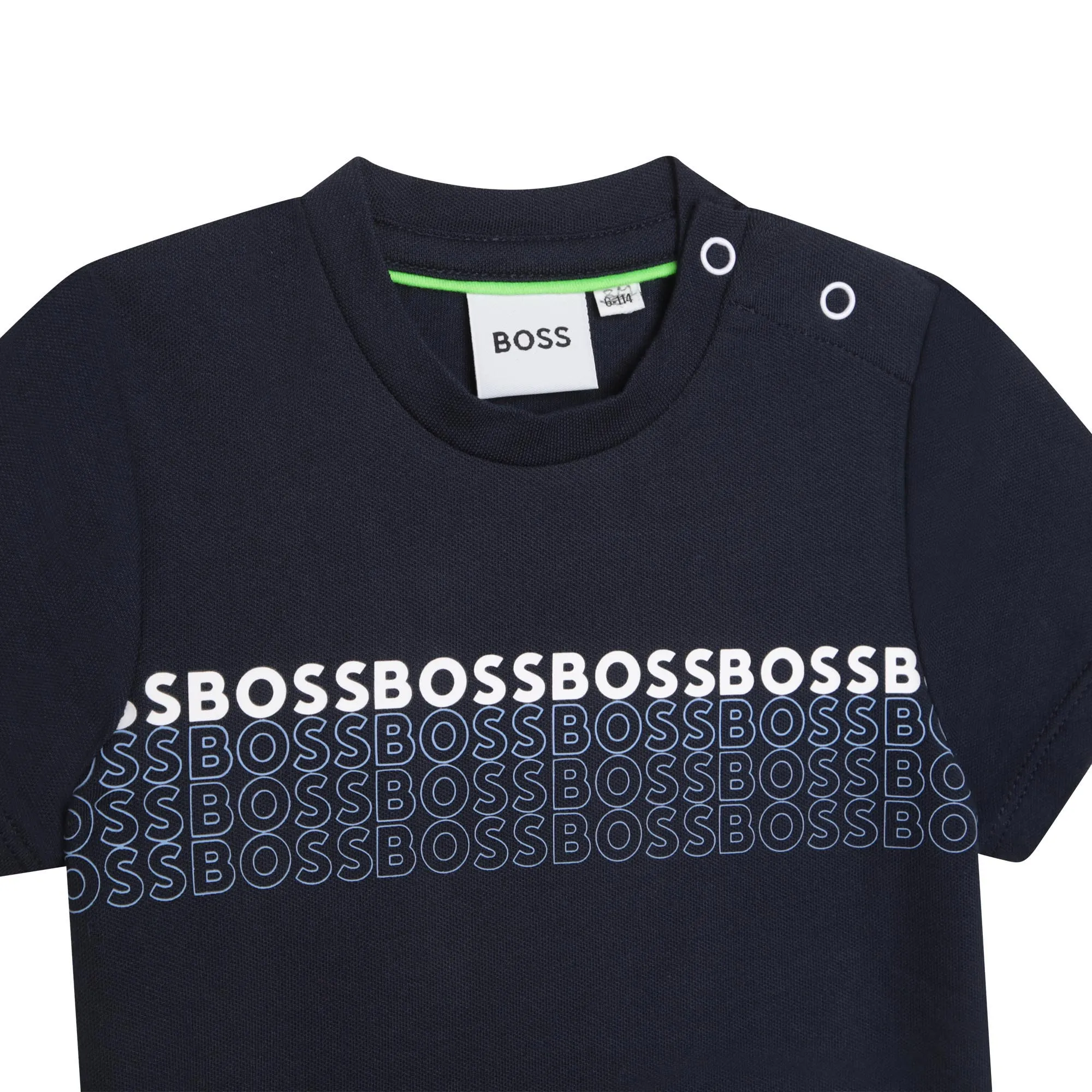 BOSS Camiseta de manga corta y logo