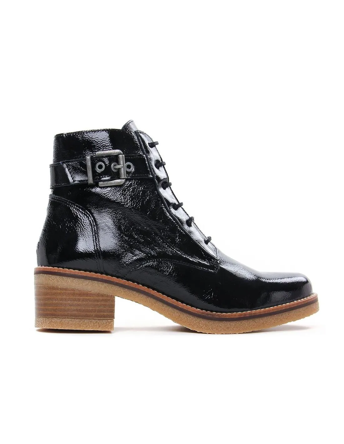 BOTAS DE MUJER DORKING by Fluchos 8686 NEGRO