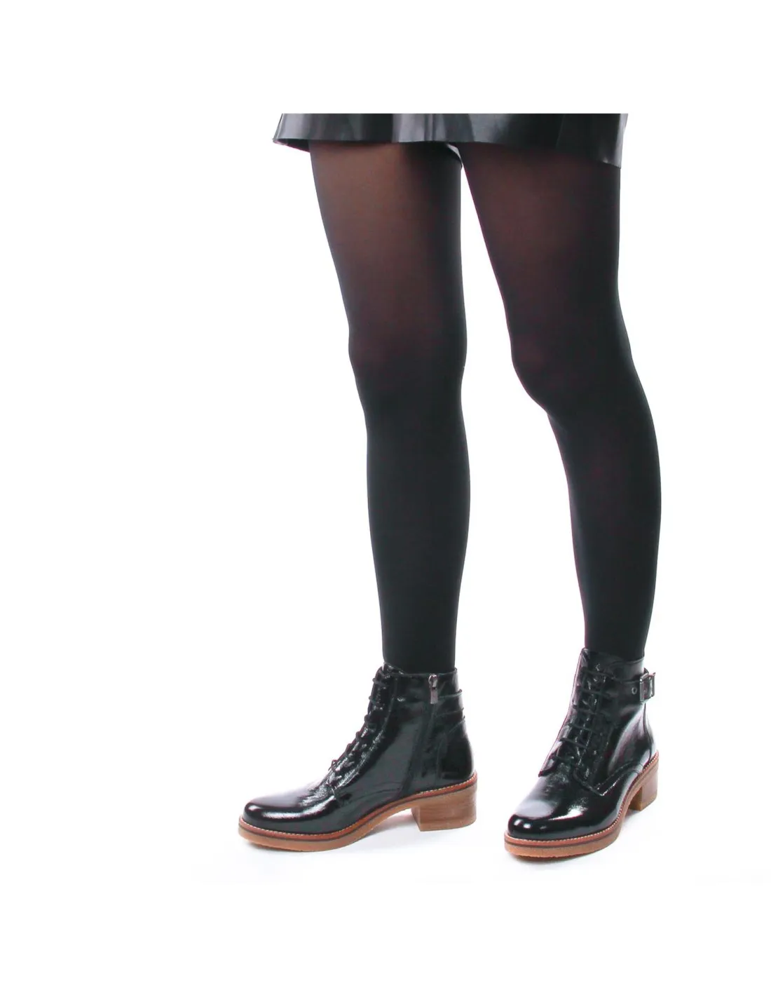 BOTAS DE MUJER DORKING by Fluchos 8686 NEGRO