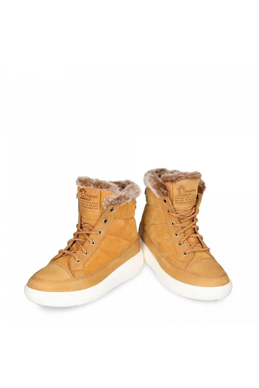 botas otoño invierno panama jack ocre raquel b3