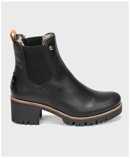 Botines Chelsea PANAMA JACK Pia Negro Chica Mujer