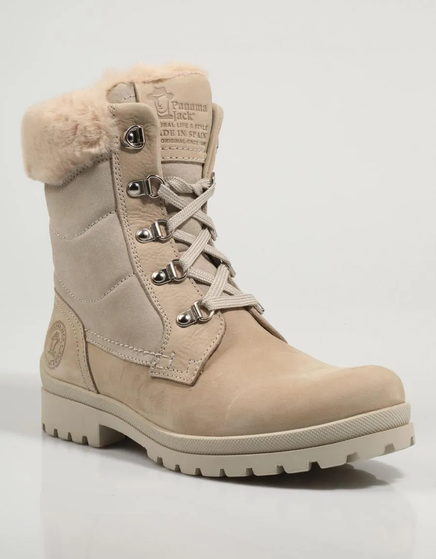  botines PANAMA JACK Tuscani en Beige 80404
