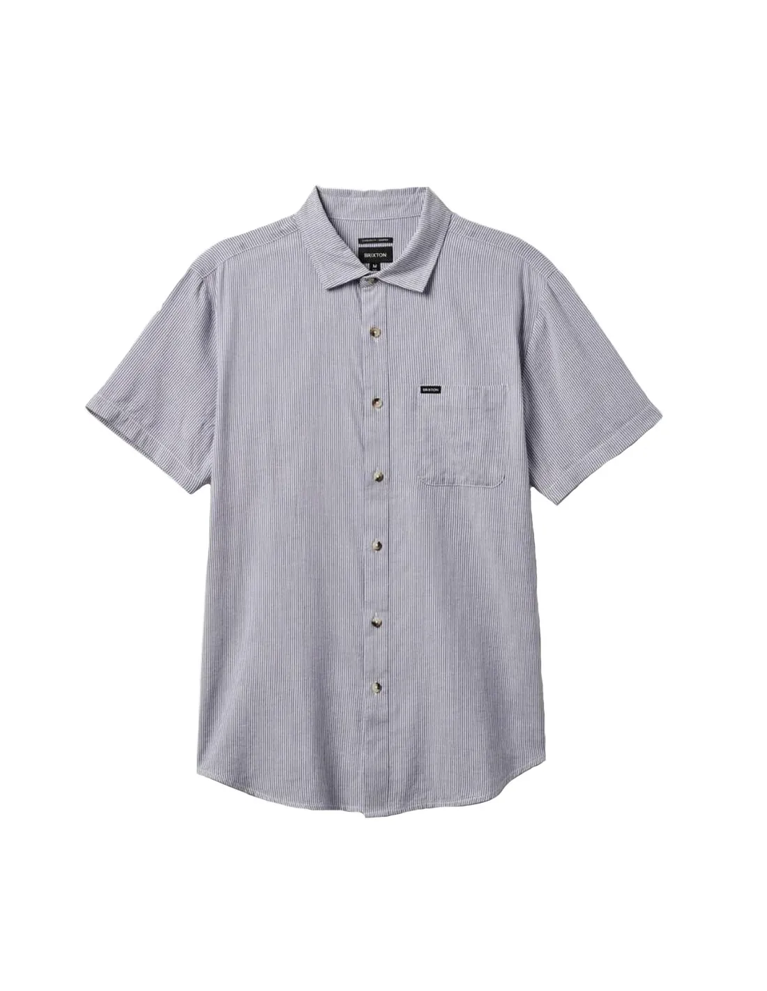 BRIXTON CHARTER STRIPE WHITE/PACIFIC BLUE