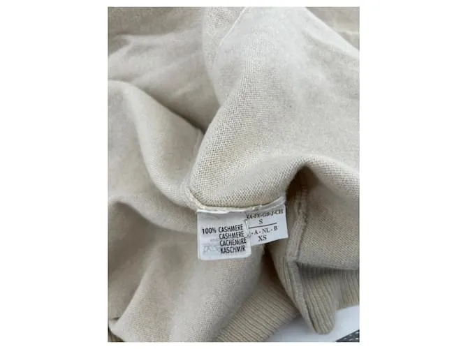 BRUNELLO CUCINELLI Tops T.Cachemira XS Internacional Beige 
