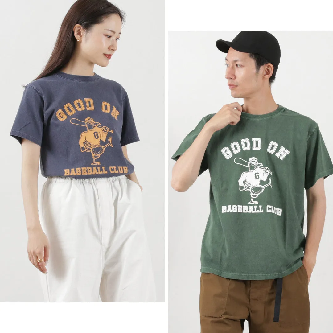 Buena camiseta de manga corta del club de béisbol